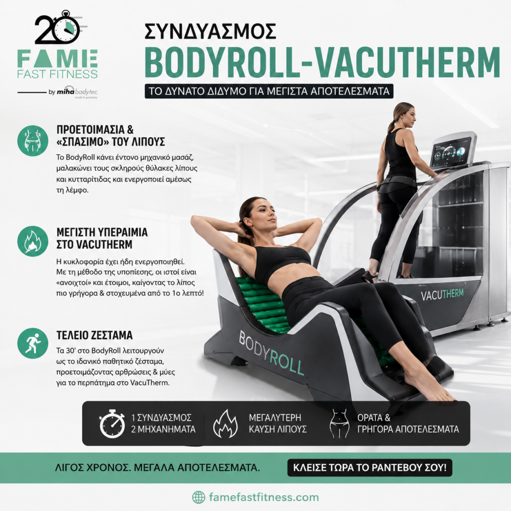 BodyRoll-VacuTherm Combination: The Two-Phase Body Contouring Treatment That Targets Fat Faster